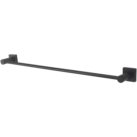 Olympia Towel Bar in Matte Black H-1410-MB